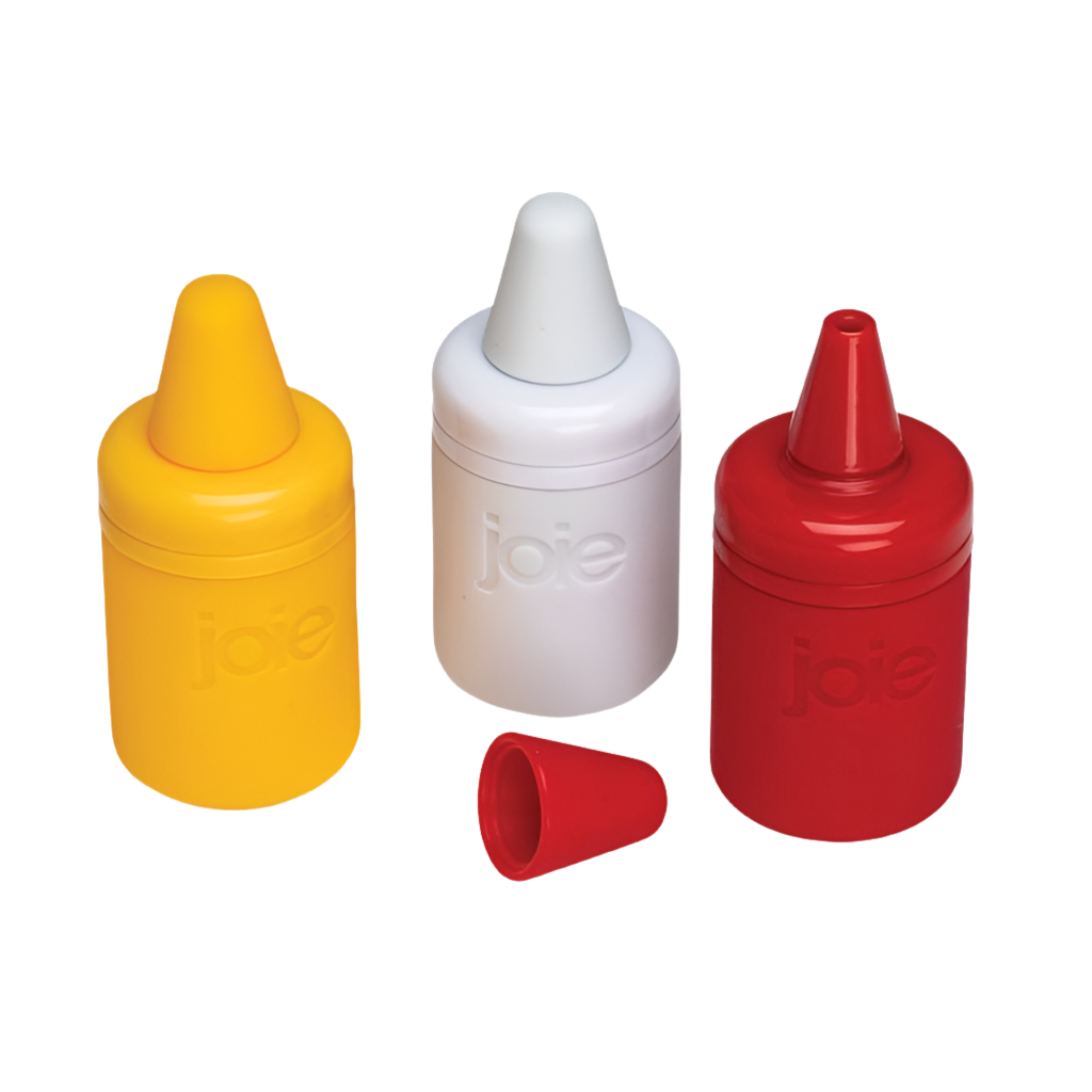 Joie Condiment Squeeze Bottles Minis 3 pack