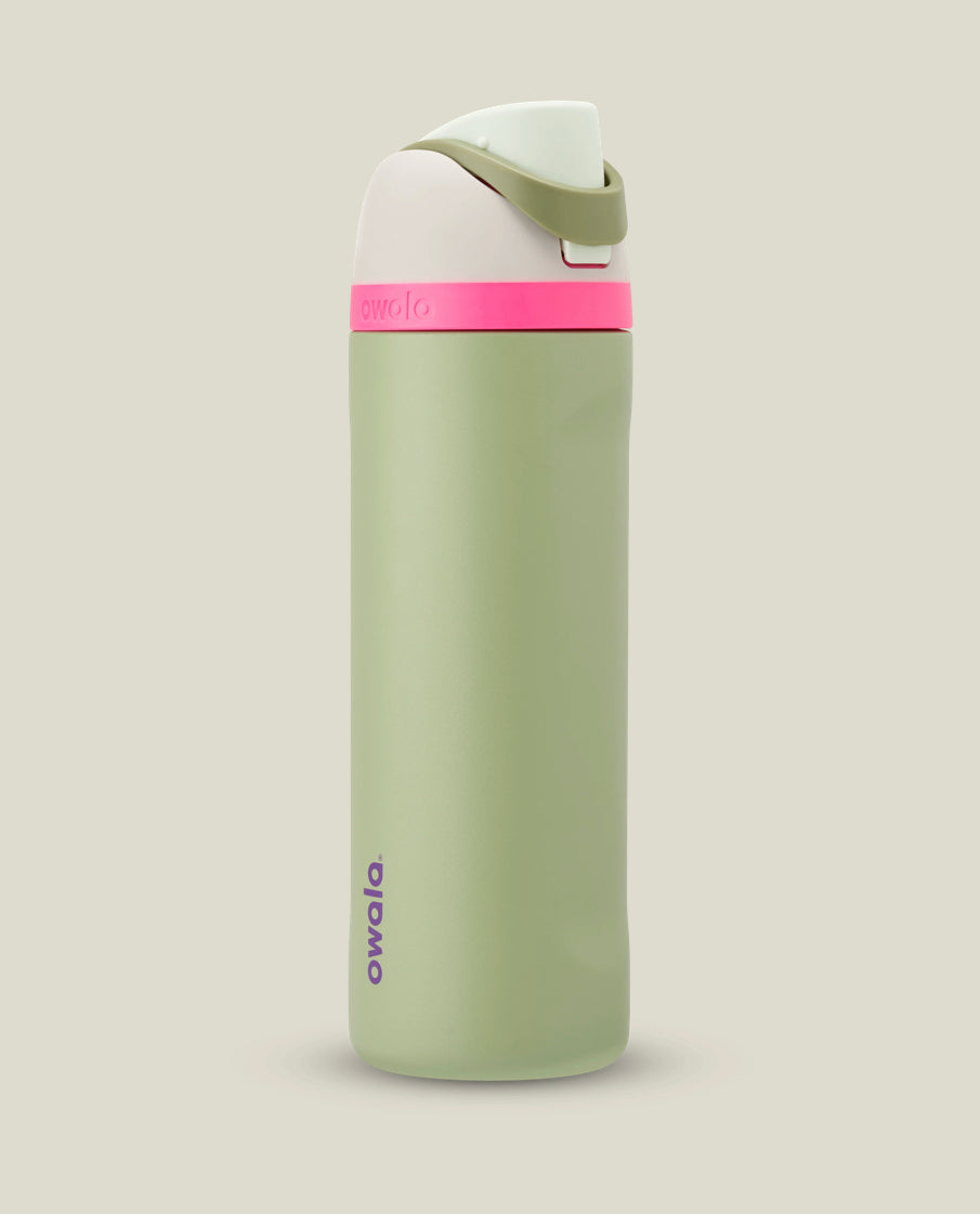 Owala FreeSip Stainless Steel Bottle Neo Sage 24 oz