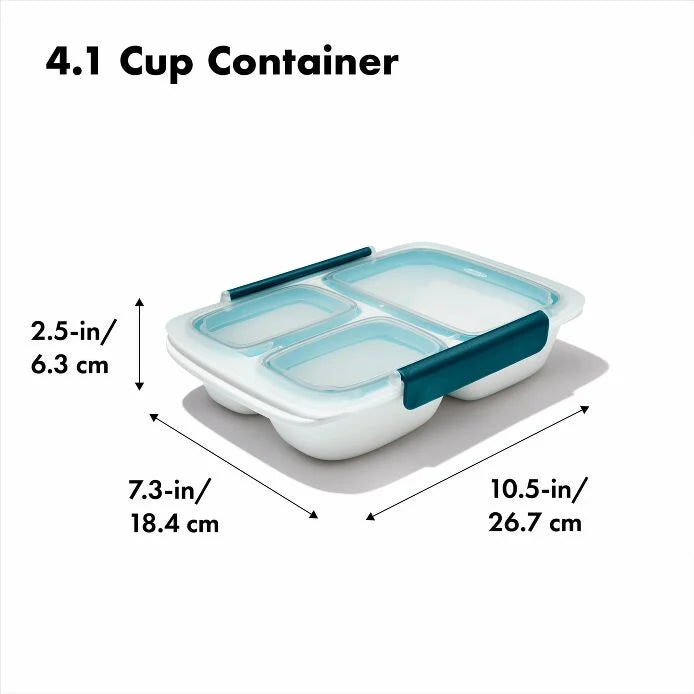 OXO Good Grips Prep & Go Divided Container