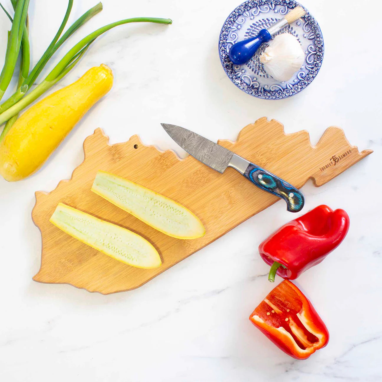 Totally Bamboo Destination Kentucky Cutting & Serving Board - Home Gadgets
