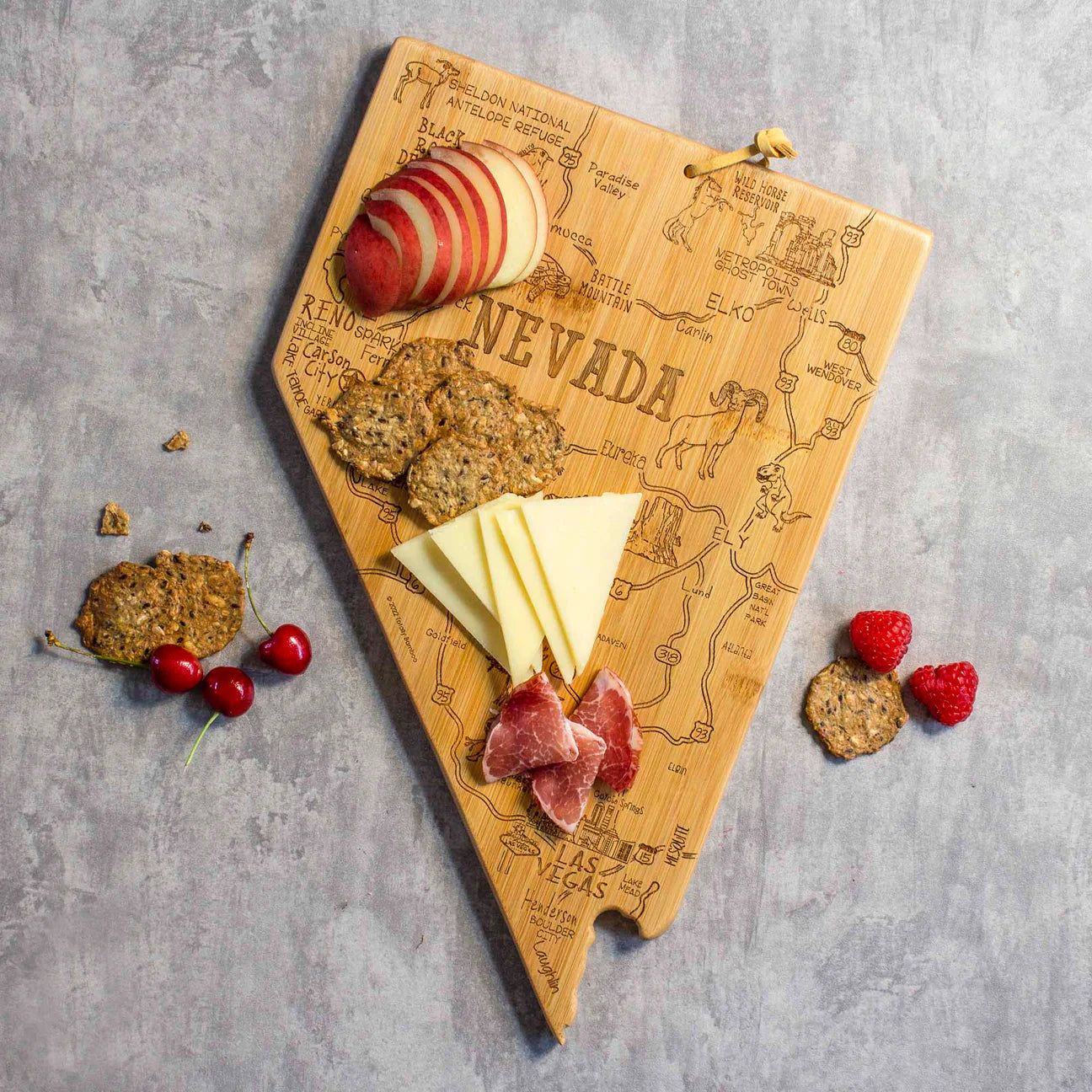 Totally Bamboo Nevada Cutting and Serving Board