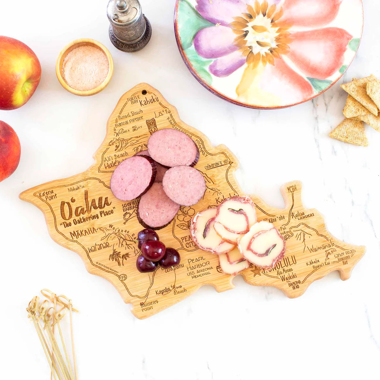 Totally Bamboo Destination Oahu Cutting & Serving Board