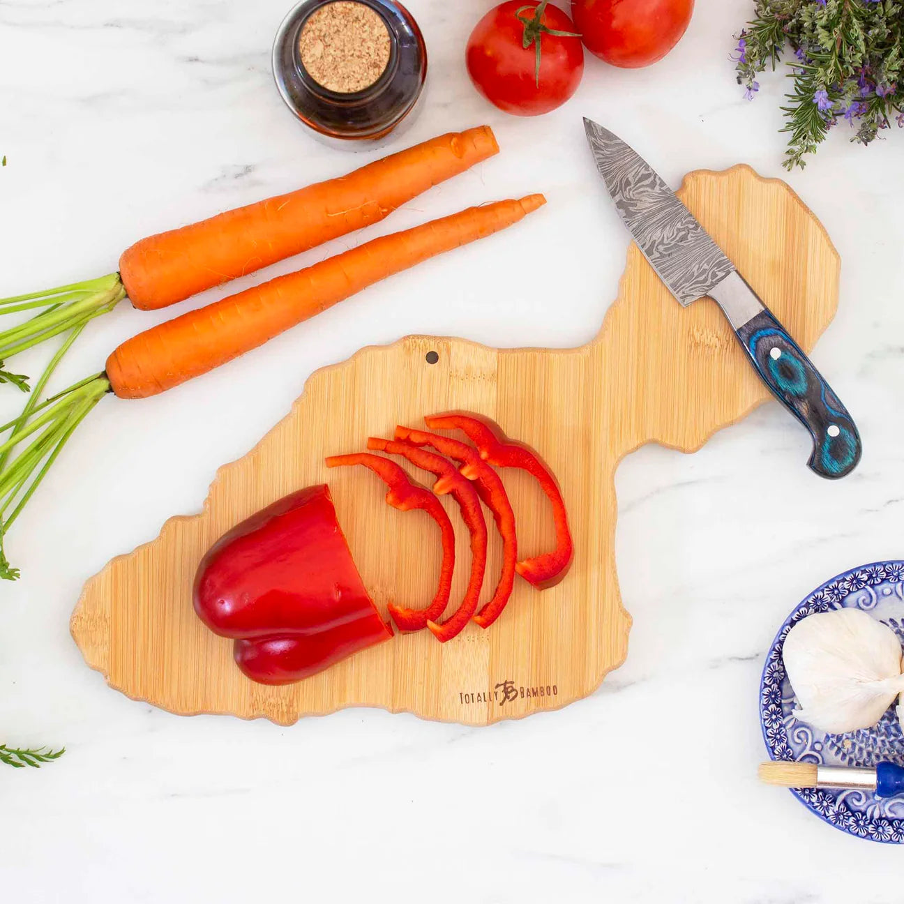 Totally Bamboo Destination Maui Cutting & Serving Board