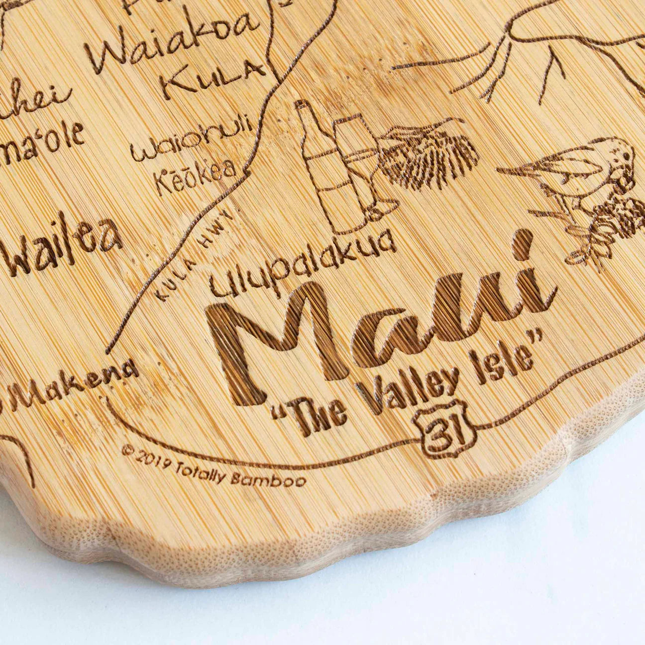 Totally Bamboo Destination Maui Cutting & Serving Board