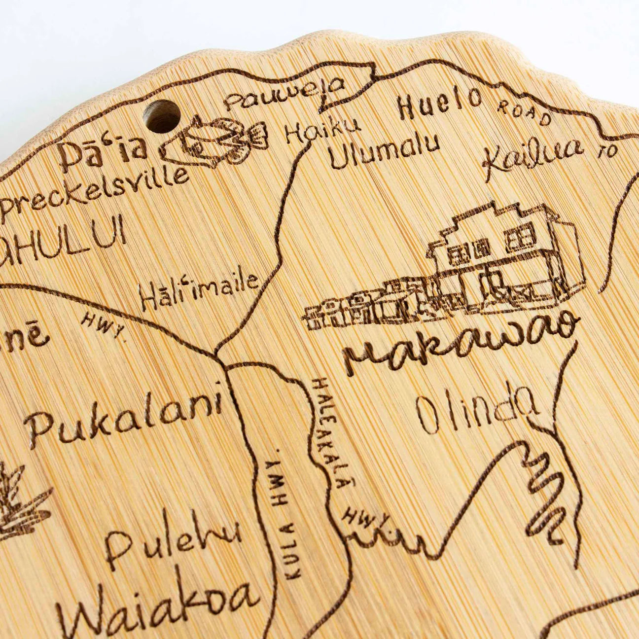 Totally Bamboo Destination Maui Cutting & Serving Board