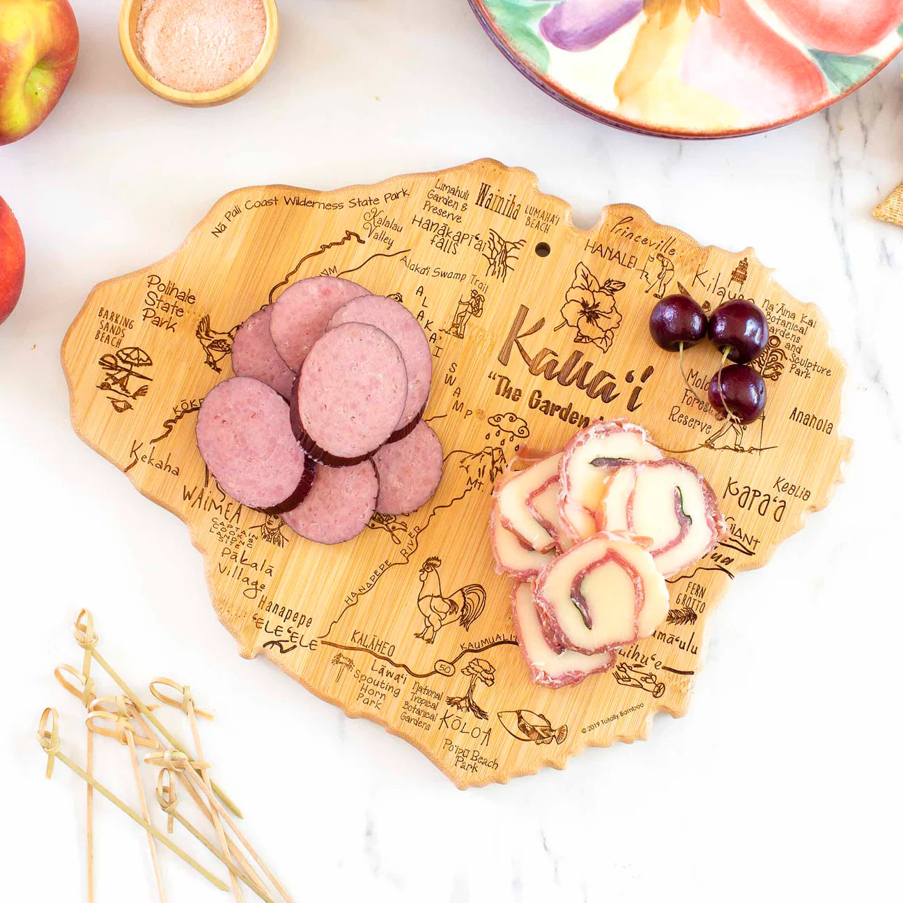 Totally Bamboo Destination Kauai Cutting & Serving Board