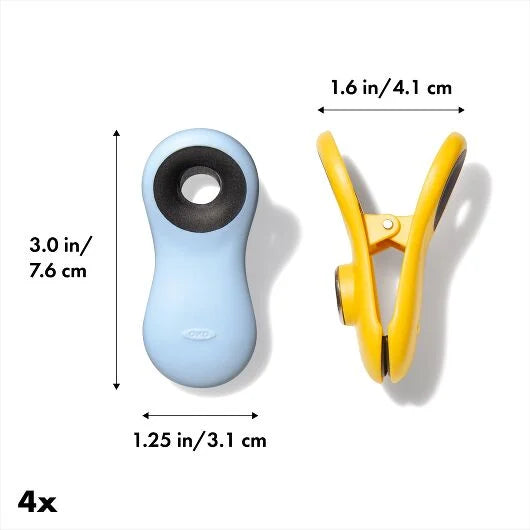 Magnet All-Purpose Clips 4pk