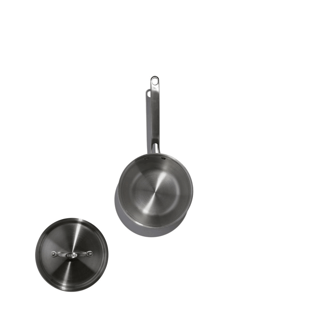Heritage Steel Eater 2 Quart Saucier with Lid