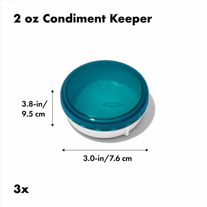 OXO Good Grips Prep & Go Condiment Keepers