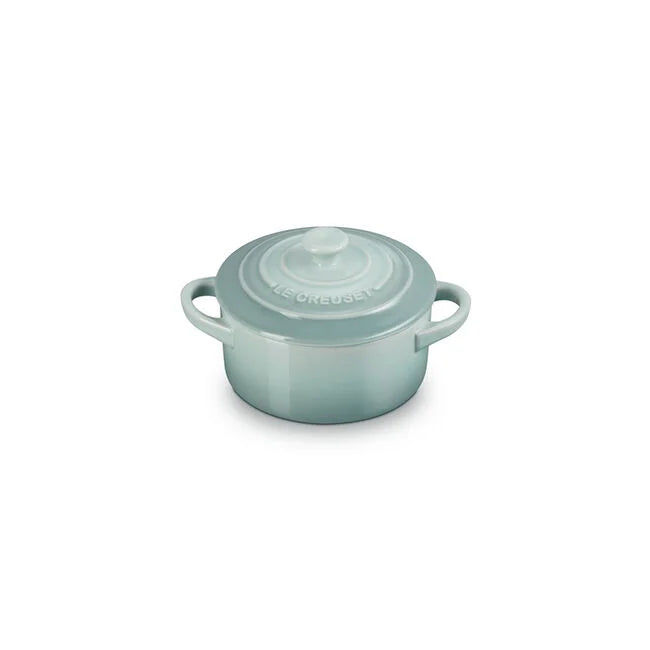 Le Creuset Mini Round Cocotte Sea Salt 8 fl oz