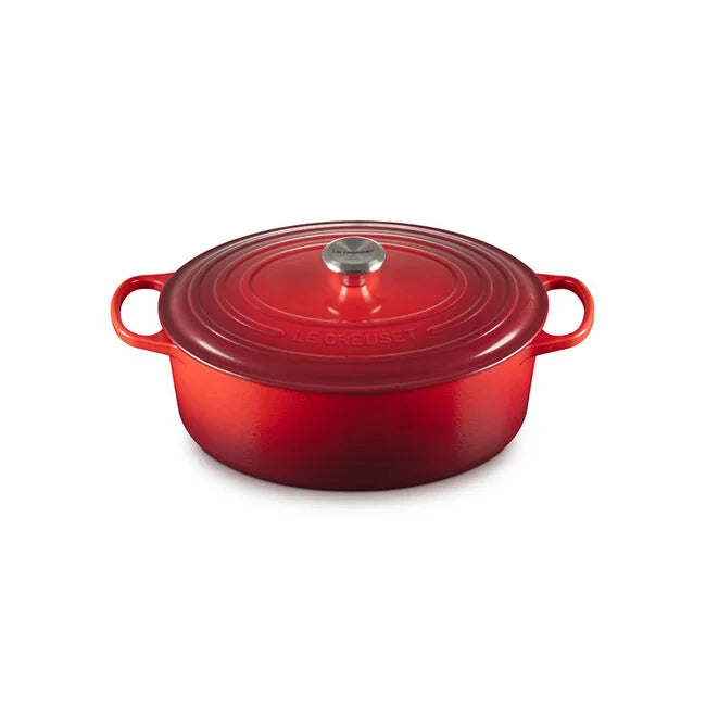 Le Creuset Signature Oval Dutch Oven 8 Qt Cerise