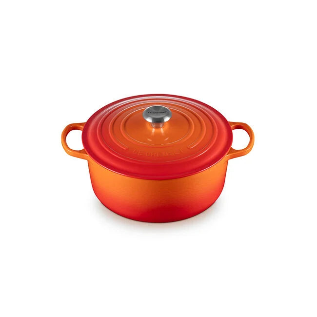 Le Creuset Signature Round Dutch Oven 7.25 Qt Flame