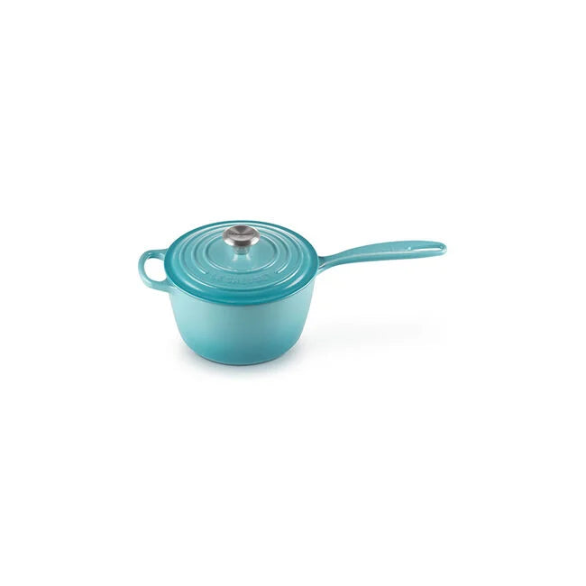 Le Creuset Signature Round Saucepan Caribbean 2.25 Qt