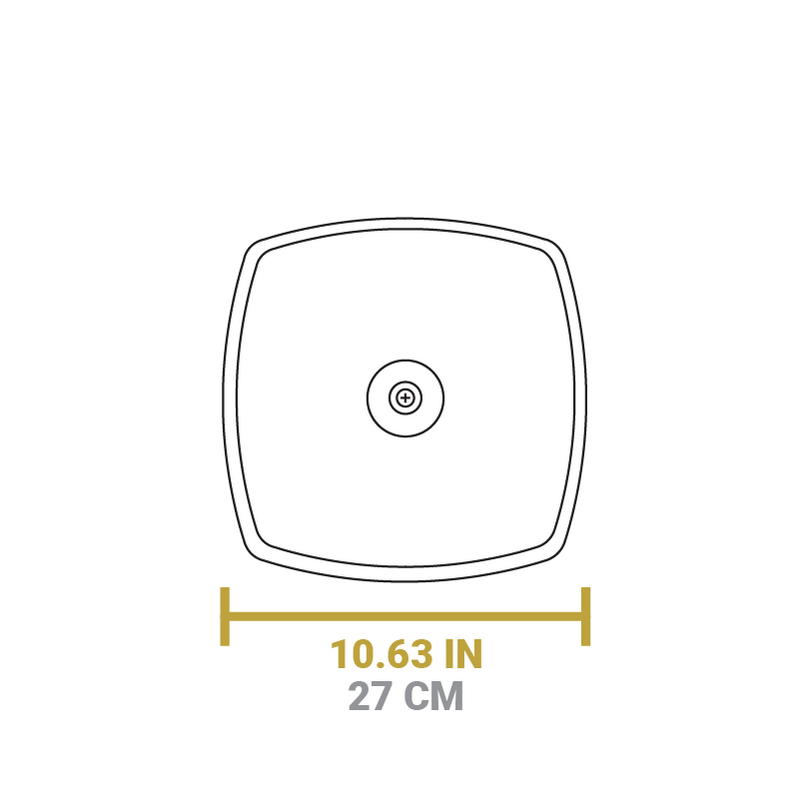 Lodge 10.5 Inch Square Glass Lid_dimension_2