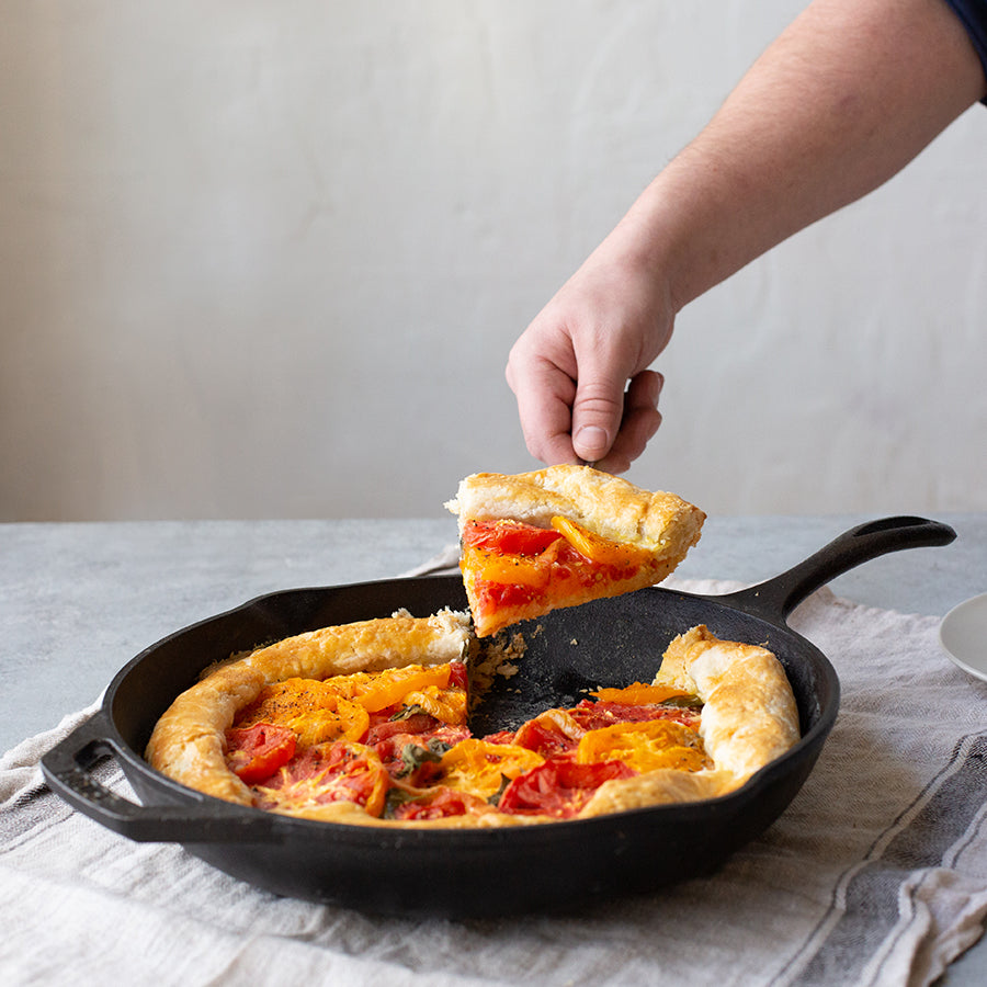 Lodge Chef Collection 12" Cast Iron Skillet with Pie