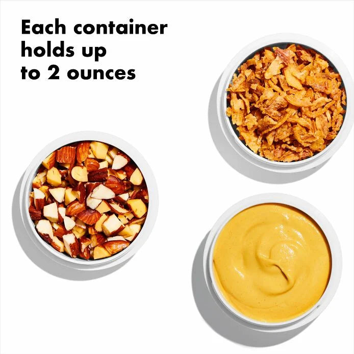 OXO Good Grips Prep & Go Condiment Keepers