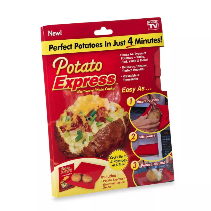 Potato Express Microwave Potato Cooker