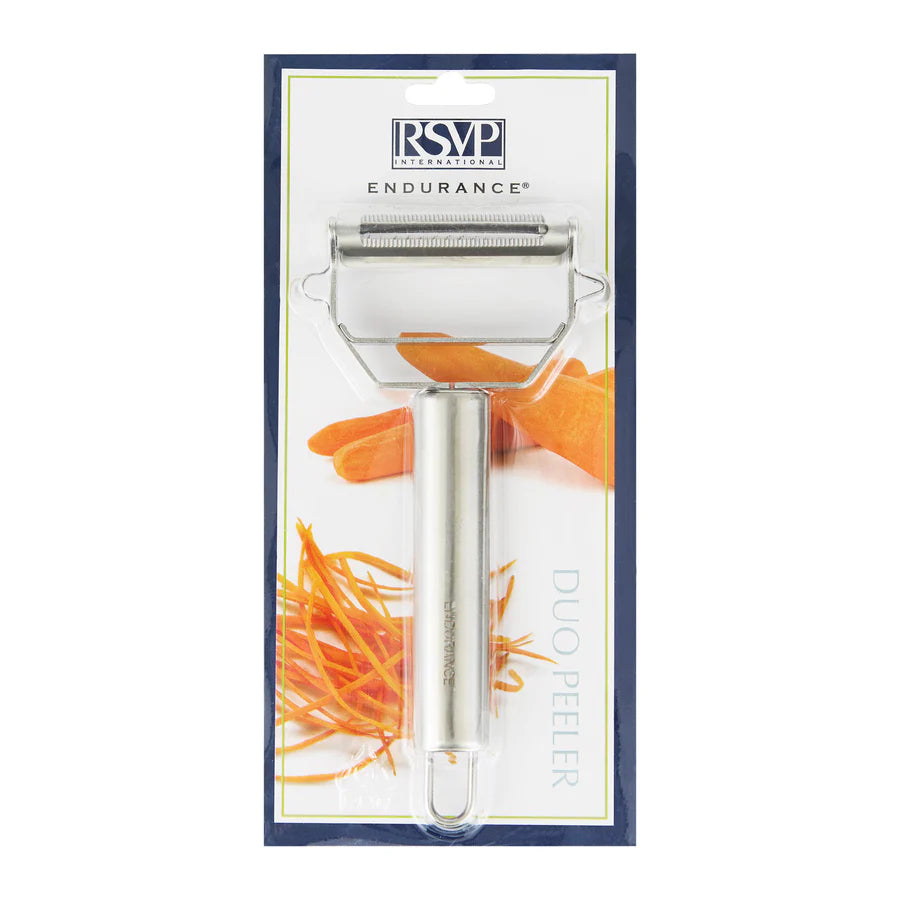 RSVP Duo Peeler in Retail Packaging