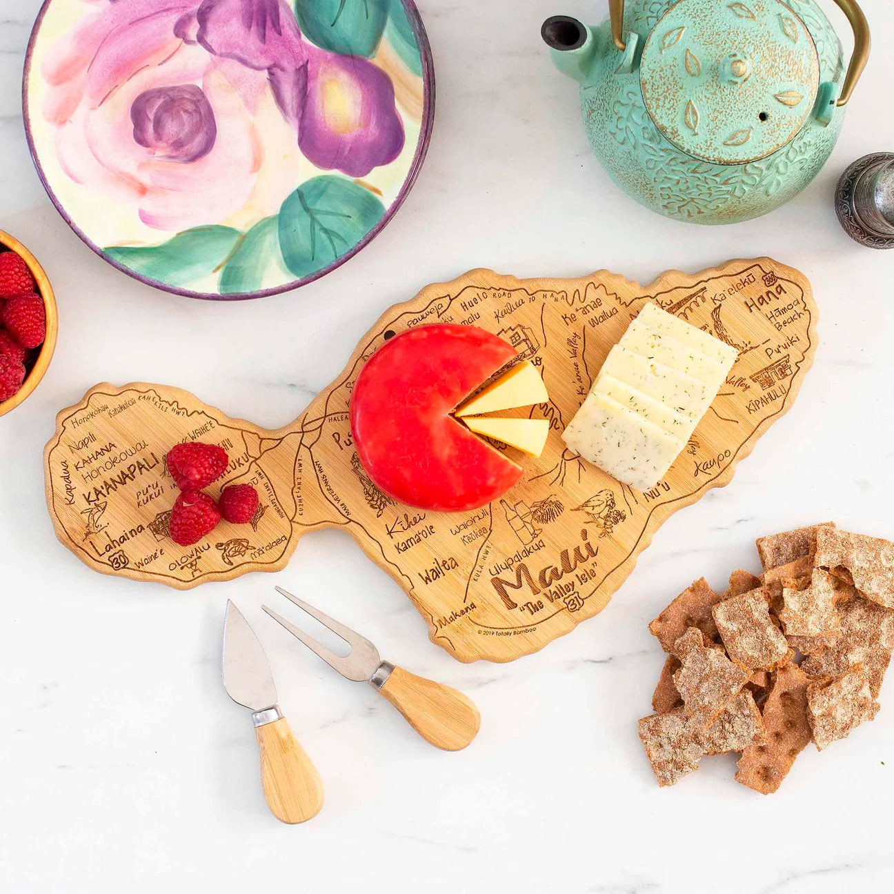Totally Bamboo Destination Maui Cutting & Serving Board