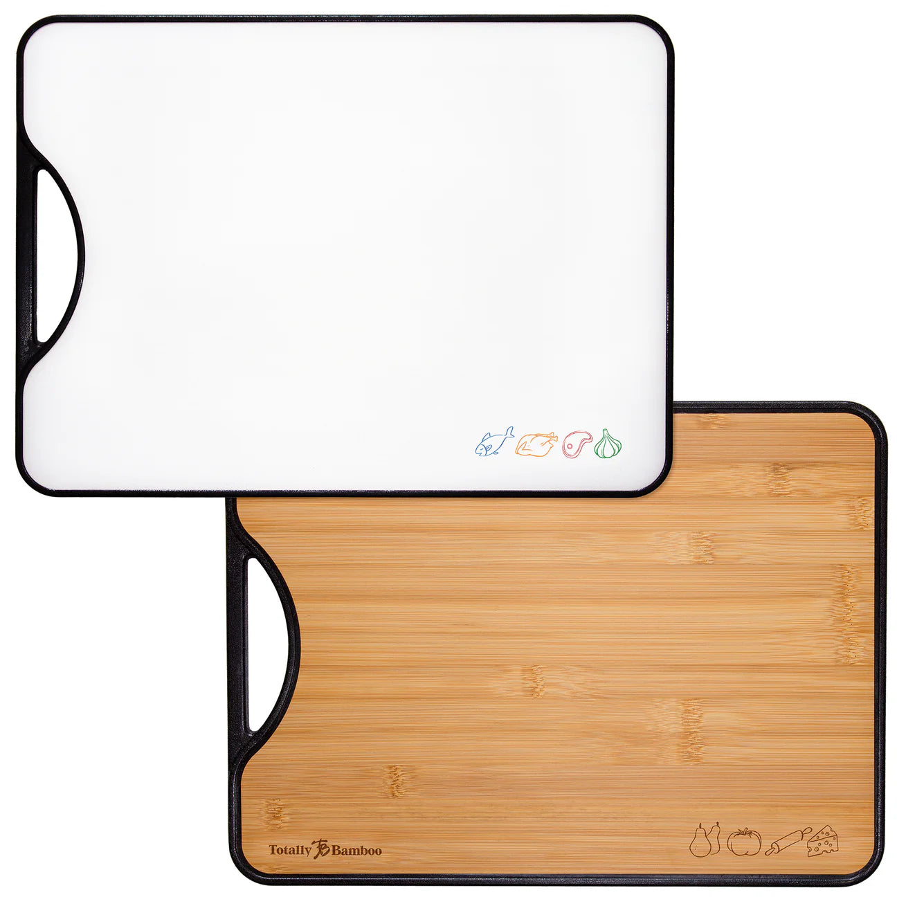 Totally Bamboo Poly-Boo Reversible Bamboo Cutting Board