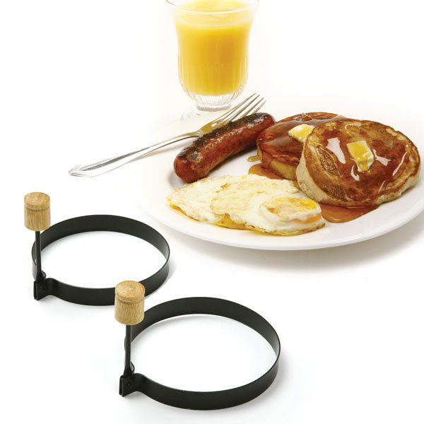 Norpro Round Egg/Pancake Rings Set of 2