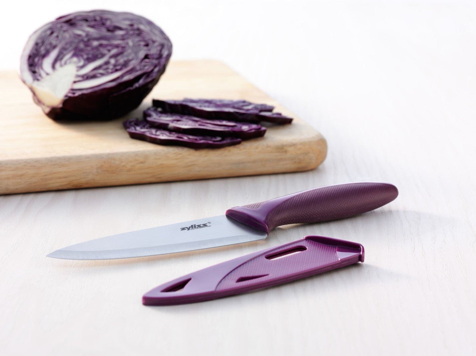 Zyliss Utility Paring Kitchen Knife with Sheath Cover 5 inch