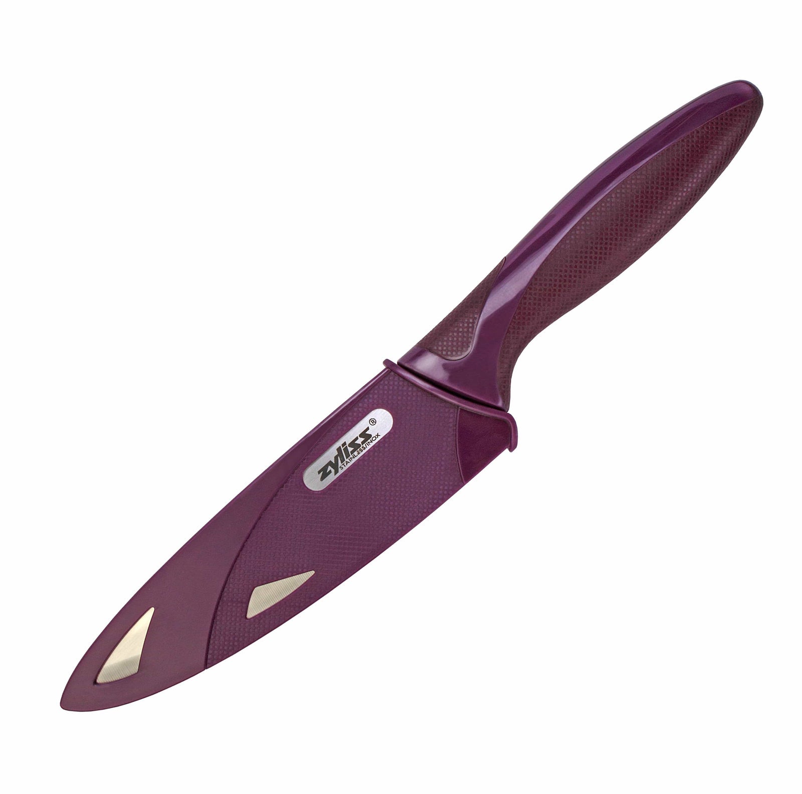 Zyliss Utility Paring Kitchen Knife with Sheath Cover 5 inch