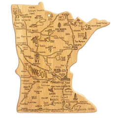 Totally Bamboo Destination Minnesota Cutting and Serving Board
