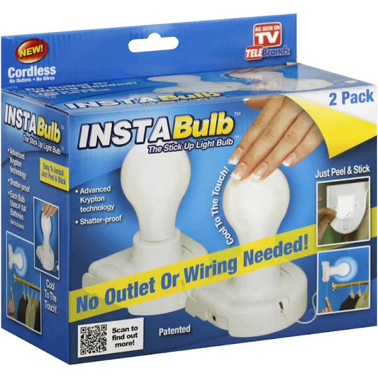 InstaBulb Stick Up Lightbulb Set of 2