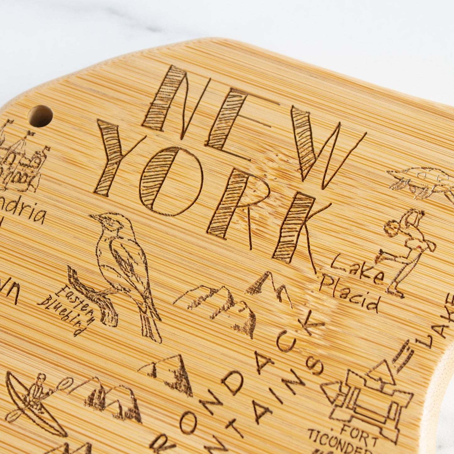 Totally Bamboo Destination New York Cutting Board