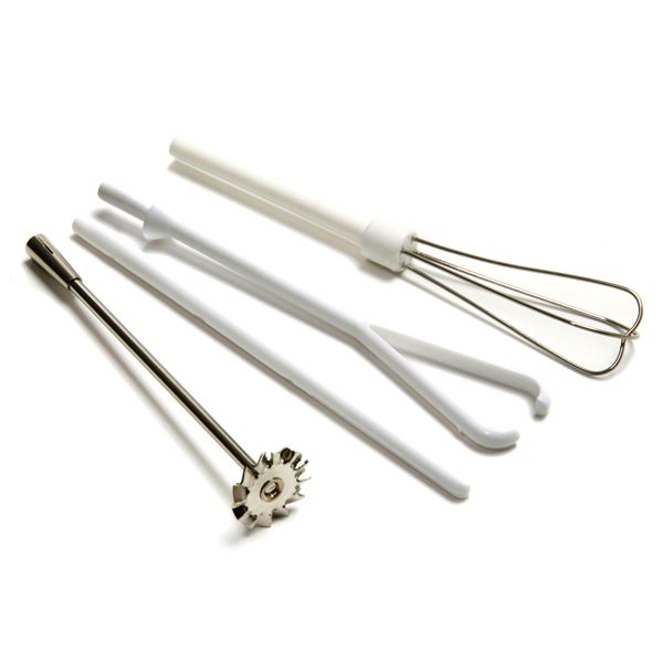 Norpro Deluxe Cordless Mini Mixer 5 Piece Set - Home Gadgets