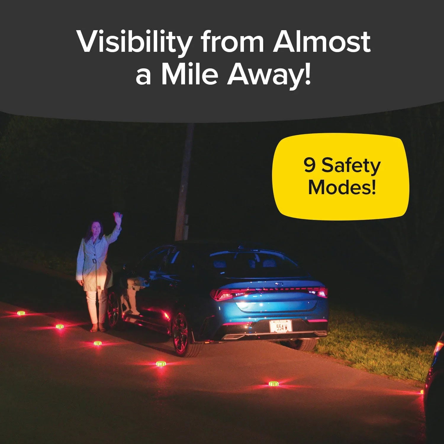 Lizard Flare Emergency Road Flare - Home Gadgets