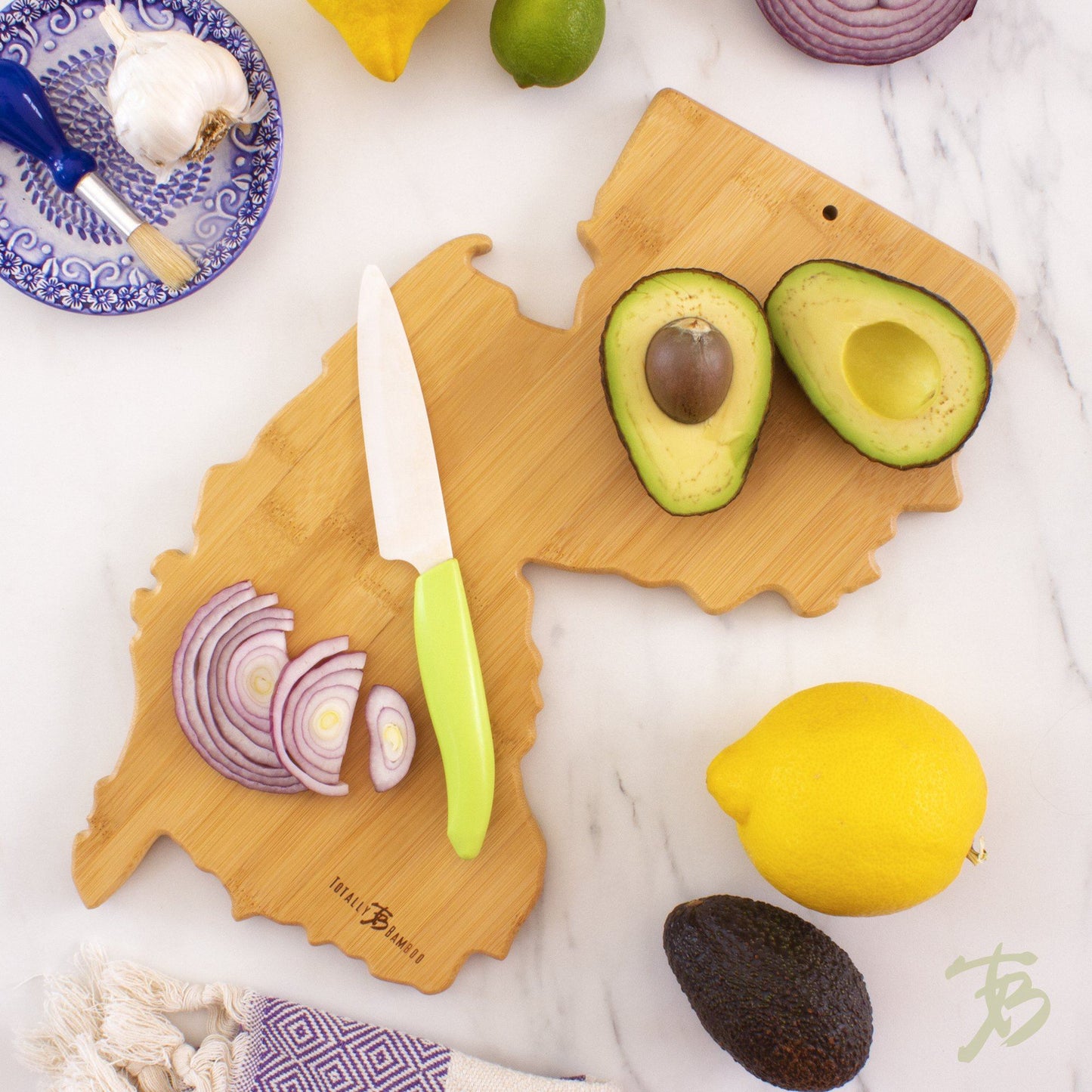 Totally Bamboo New Jersey Cutting and Serving Board