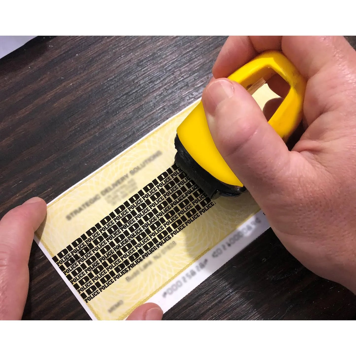 ID Police ID Guard Stamp Roller - Home Gadgets