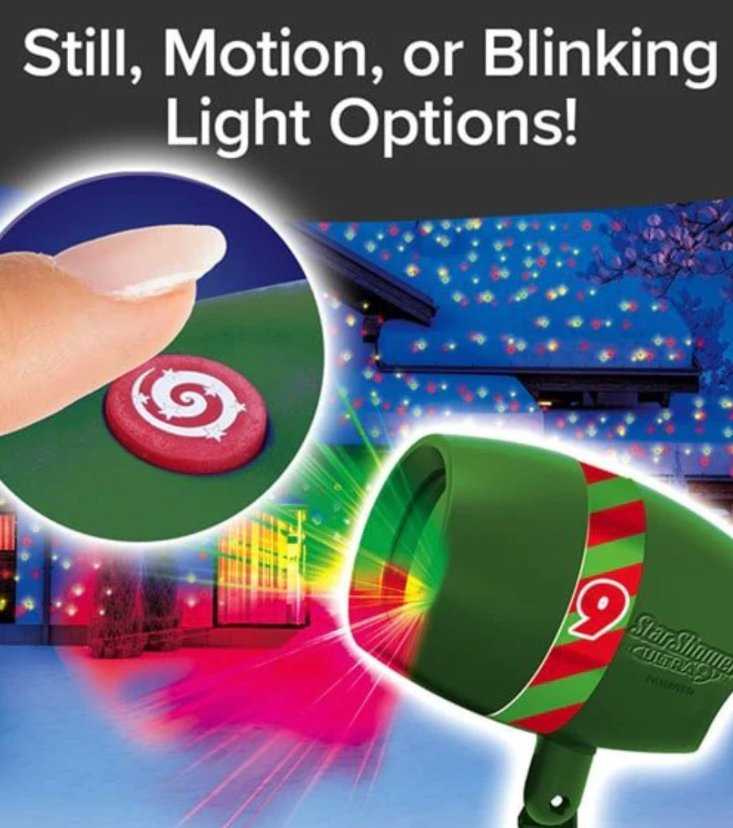 Star Shower Ultra 9 Laser Light - Home Gadgets