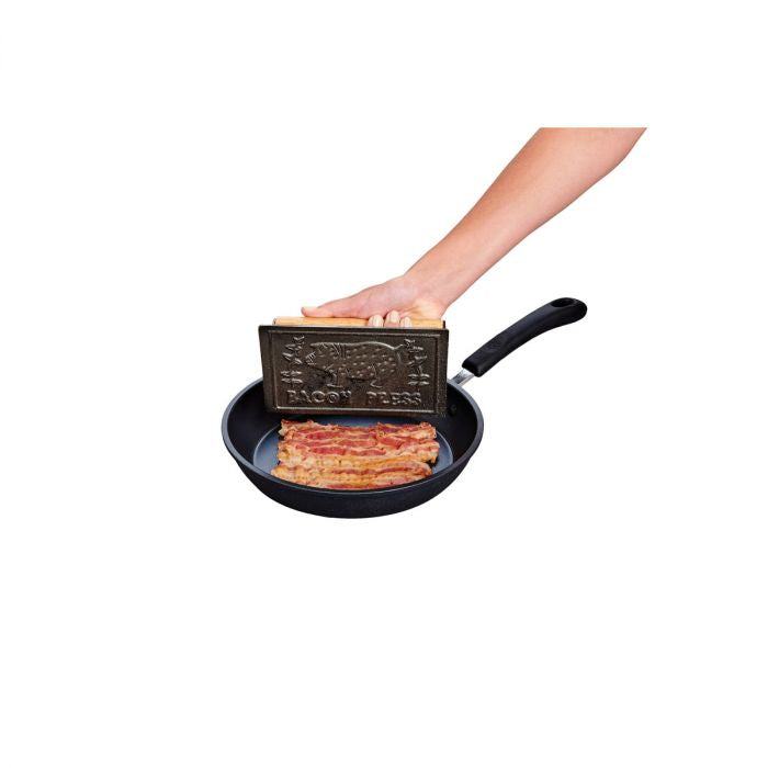 HIC Cast Iron Bacon Press
