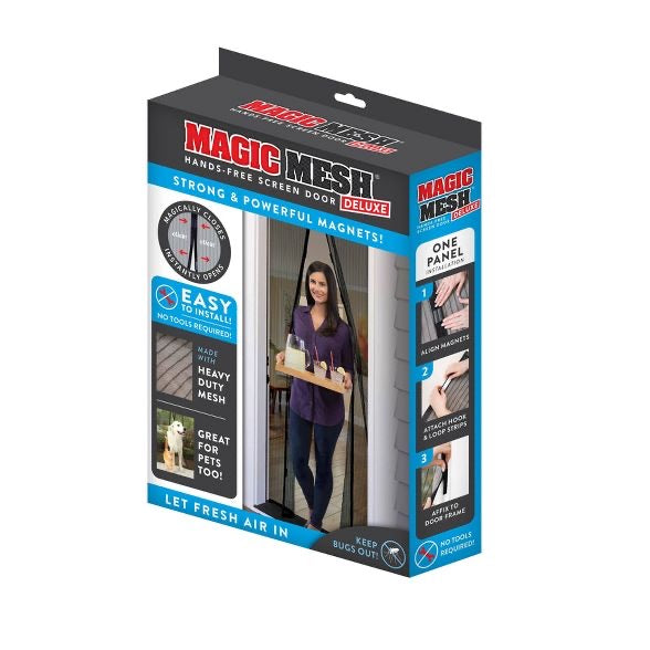 Magic Mesh Screen Door - Home Gadgets