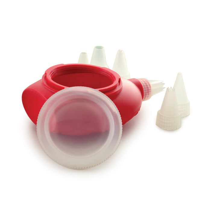 Norpro Silicone Icing Decorator, with 6 tips - Home Gadgets