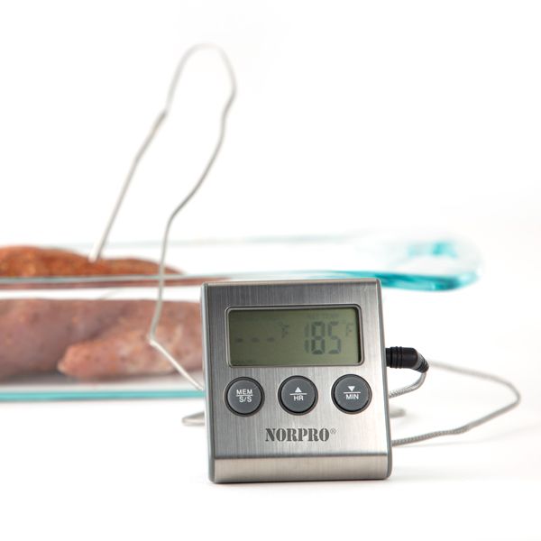 Norpro Digital Probe Thermometer/Timer - Home Gadgets