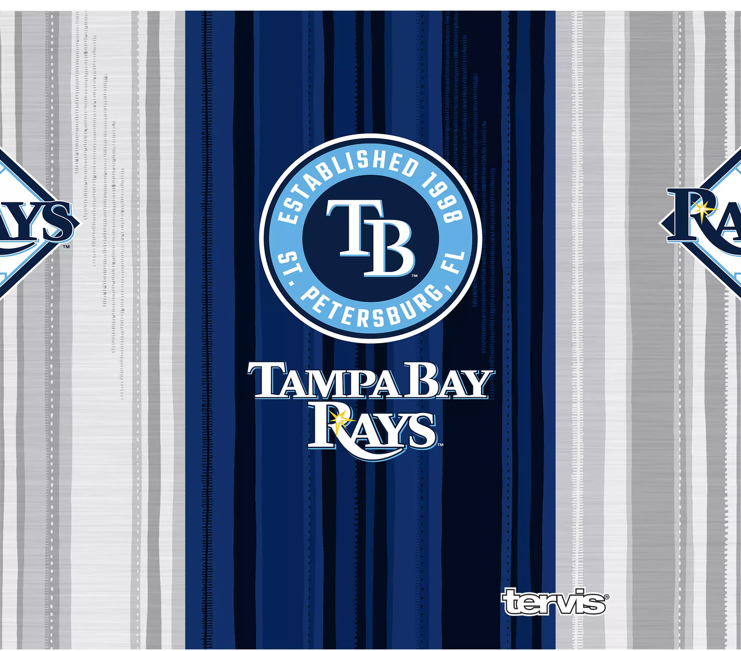 Tervis MBL Tampa Bay Rays All In 24 oz Stainless Steel Water Bottle