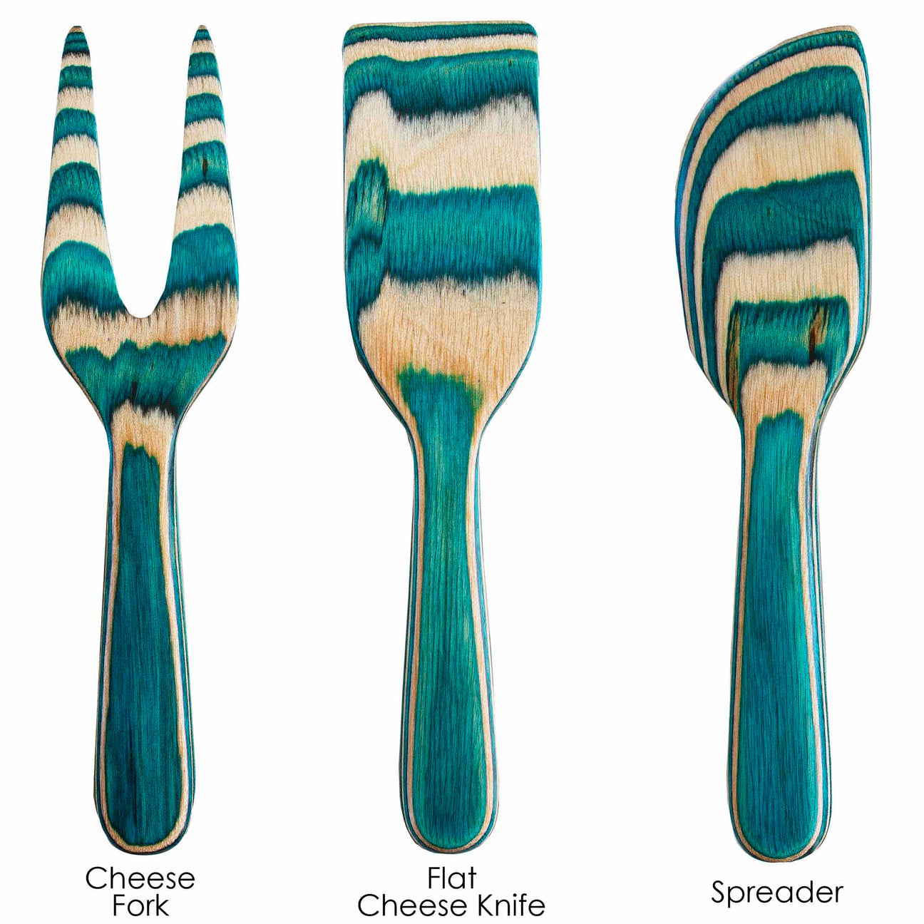 Totally Bamboo Baltique Mykonos 3-Piece Cheese Tool Set