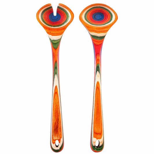 Baltique Marrakesh Collection Salad Serving Set 11-3/4"