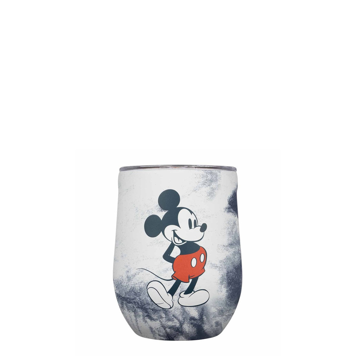 Corkcicle Disney Mickey Tie Dye 12oz Stemless Wine Cup