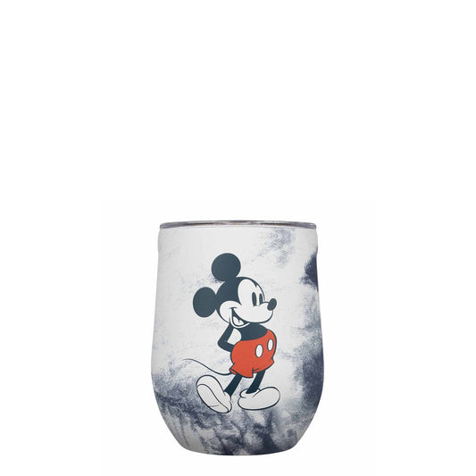 Corkcicle Disney Mickey Tie Dye 12oz Stemless Wine Cup