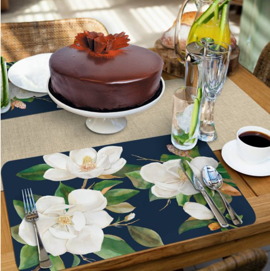 Magnolia in bloom Reversible Placemat