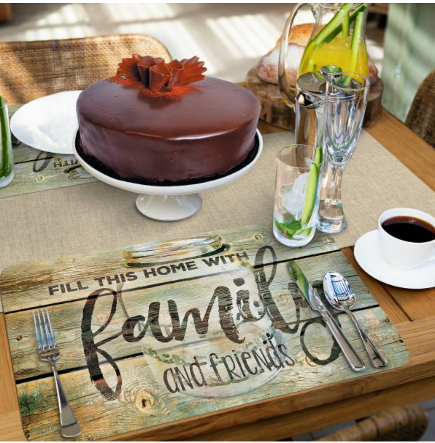 Family Time Reversible Placemat