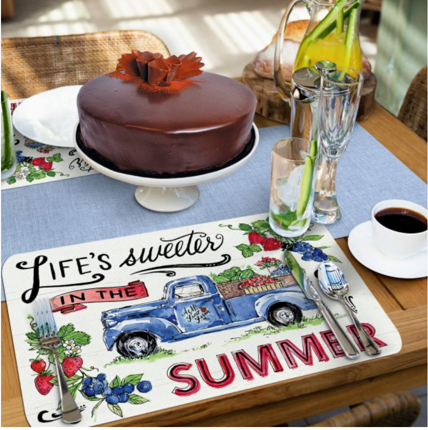 Sweet Summer Reversible Placemat