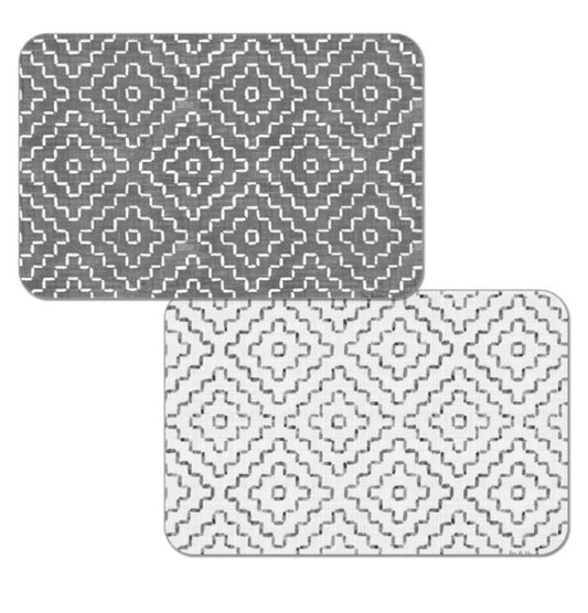 Counter Art  Gray Flannel Reversible Placemat