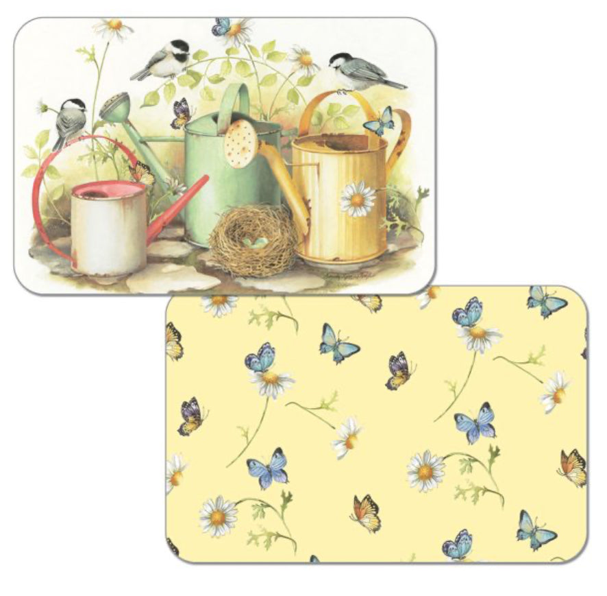 Chickadees and Butterfly Reversible Placemat