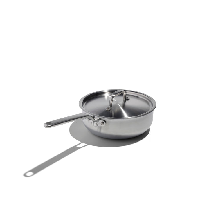 Heritage Steel Eater 3 Quart Saucier with Lid